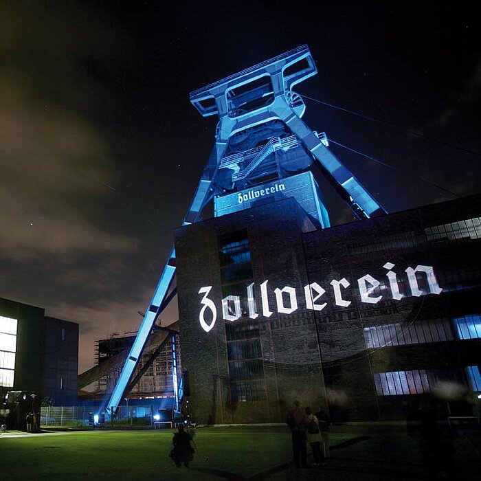 Förderturm der Zeche Zollverein