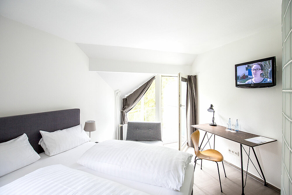 View of a double room comfort